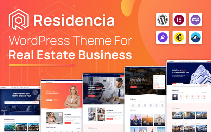 Residencia - Tema WordPress Perumahan