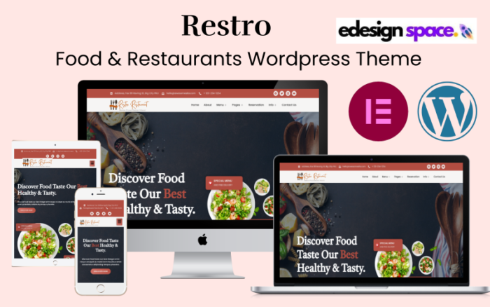 Restro - Tema WordPress Makanan & Restoran