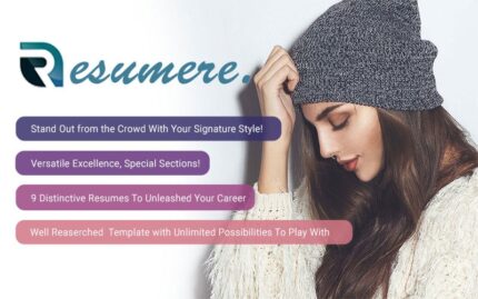 Resumere - Portfolio, CV, Resume HTML Template