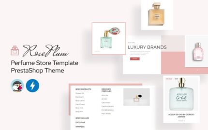 RosePlum - Perfume Store Template PrestaShop Theme