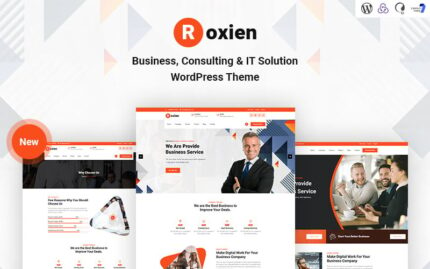 Roxien - Tema WordPress Bisnis, Konsultasi, dan Solusi TI