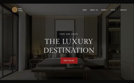 Royal Hotel Booking react Template