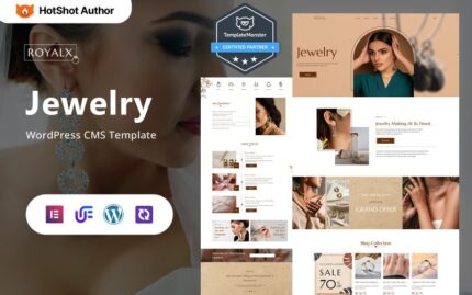 Royalx - jewelry Multipurpose WordPress Elementor Theme