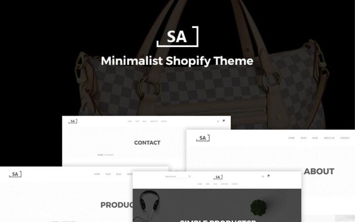 Sa - Tema Shopify Minimalis