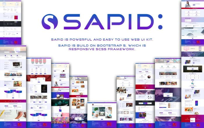 Sapid HTML Design Template