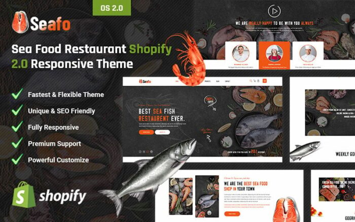 Seafo - Sea Food Shopify 2.0 Responsive Theme