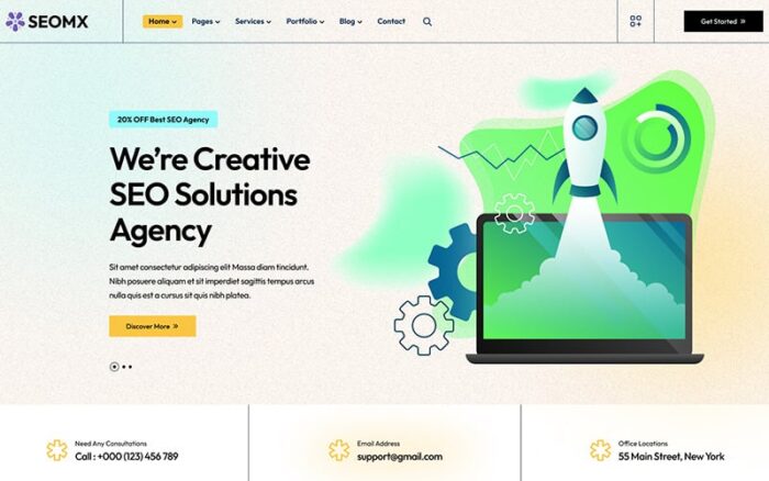 SeoMx - Tema WordPress SEO & Pemasaran Digital
