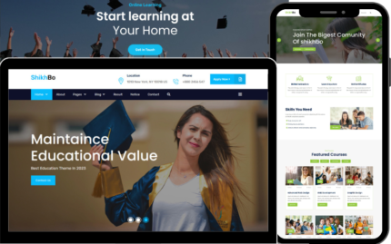 Shikhbo - Education HTML5 Template