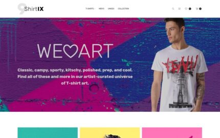 ShirtIX - Tema Magento Responsif untuk Toko Kaos