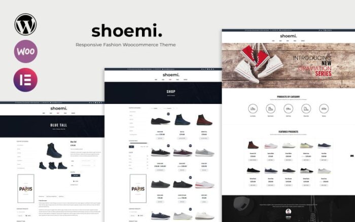 Shoemi - Tema WooCommerce Toko Sepatu