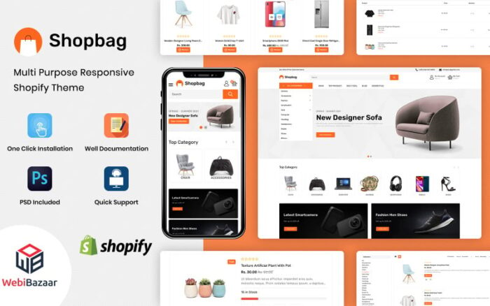 Shopbag - Tema Shopify Furnitur Serbaguna