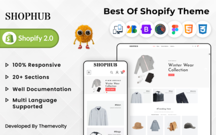 SHOPHUB Mega Fashion Super Store Premium Responsive Shopify 2.0 Theme