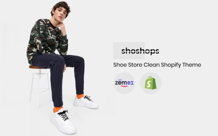 shoshops - Tema Shopify Bersih Toko Sepatu