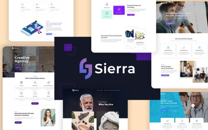 Sierra - Tema WordPress Serbaguna Kreatif & Modern