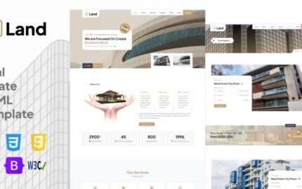 SiLand - Template HTML Properti