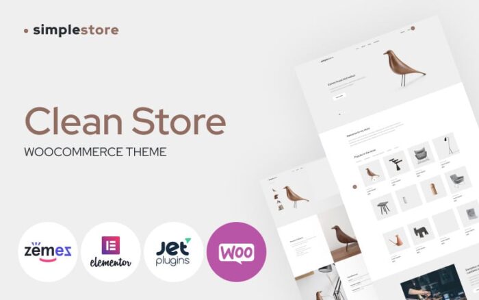 Simplestore - Template Dekorasi Rumah untuk Toko Online Tema WooCommerce