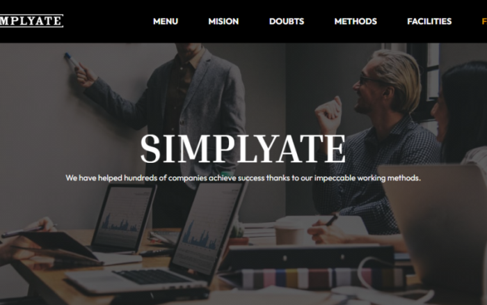 Simplyate - Template Responsif React Bisnis