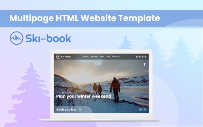 Buku Ski — Template Situs Web HTML Serbaguna Ski