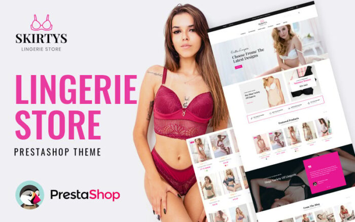 Tema PrestaShop Dewasa dan Lingerie Skirtys