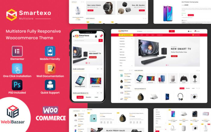 Smartexo - Tema WooCommerce Serbaguna Elektronik