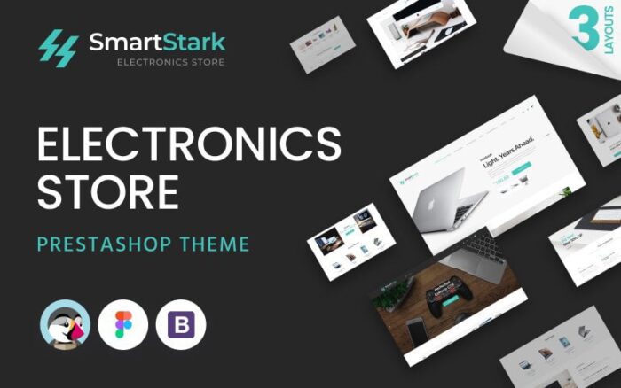 SmartStark - Tema PrestaShop Toko Elektronik Responsif