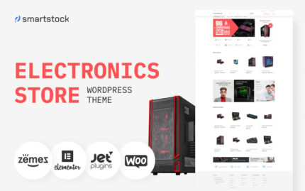 Smartstock - Electronics ECommerce Classic Elementor WooCommerce Theme