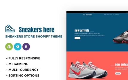 Sepatu Kets di Sini - Tema Shopify Toko Sepatu Kets