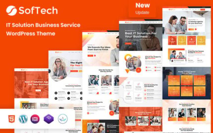 Softech - Tema WordPress Solusi TI & Layanan Bisnis