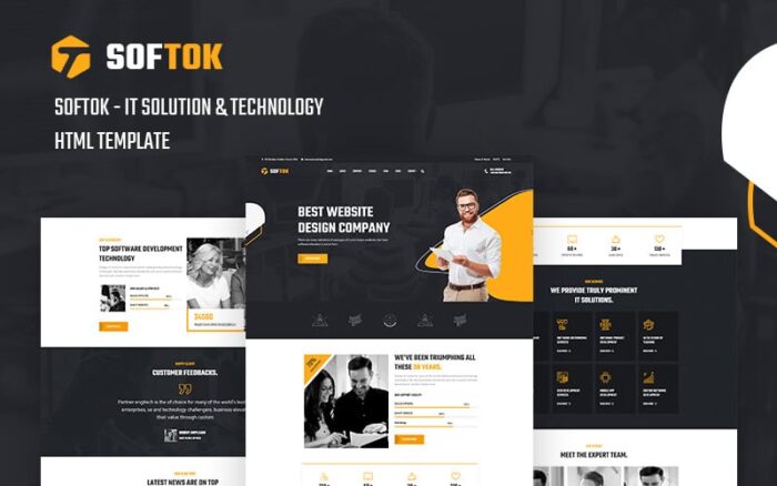 Softok - Template Situs Web Solusi Teknologi dan TI