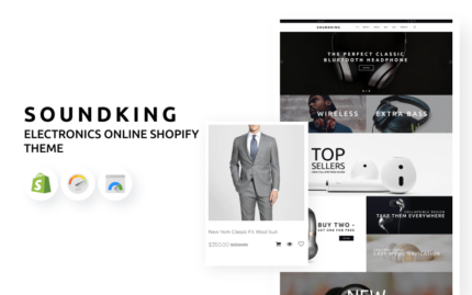 Soundking - Electronics Online Shopify Theme