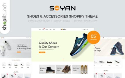 Soyan - Shoes & Accessories Responsive Shopify Themev