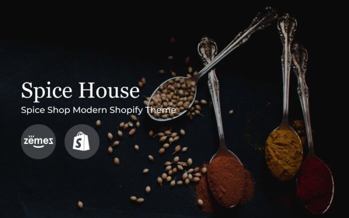 Spice House - Tema Shopify Modern Toko Rempah