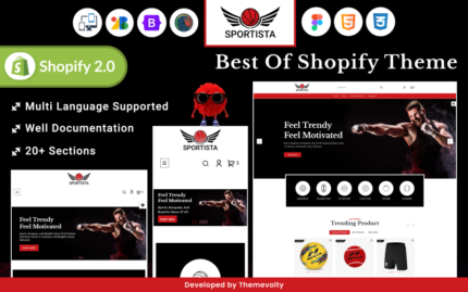 Sportista - Mega Sports Shopify 2.0 Theme