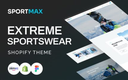 SportMax- Tema Shopify Pakaian Olahraga Ekstrem Responsif