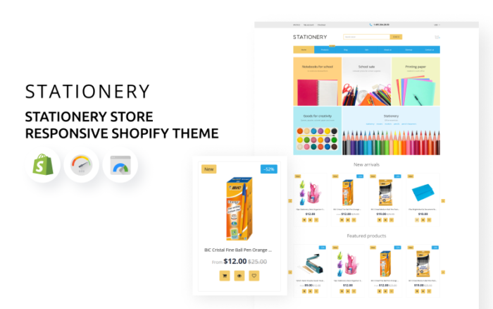 Alat Tulis - Tema Shopify Responsif Toko Alat Tulis