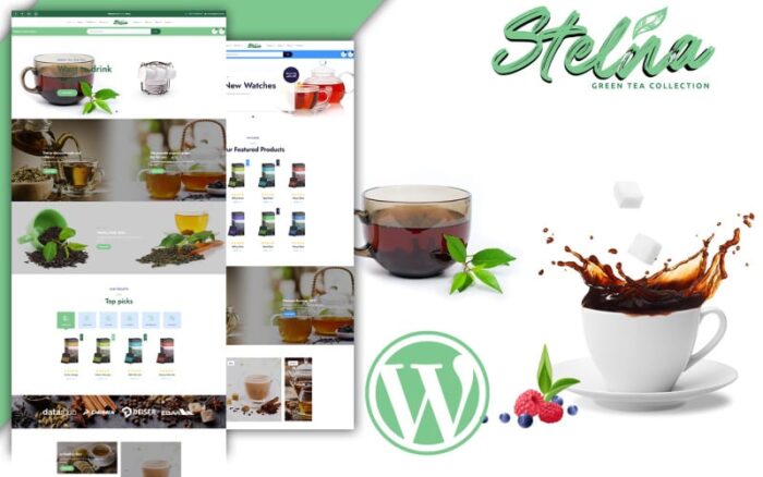 Tema WooCommerce Salon Teh dan Toko Herbal Stelna