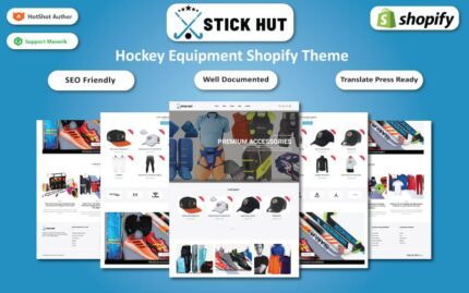 Stick Hut - Hockey Equipment Multipurpose Shopify Theme