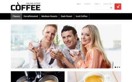 Strong Coffee PrestaShop Theme