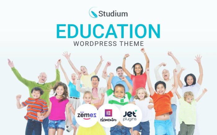 Studium - Tema WordPress Modern Multiguna untuk Pendidikan Elementor