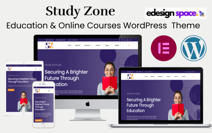 Zona Studi - Tema WordPress Pendidikan & Kursus Online