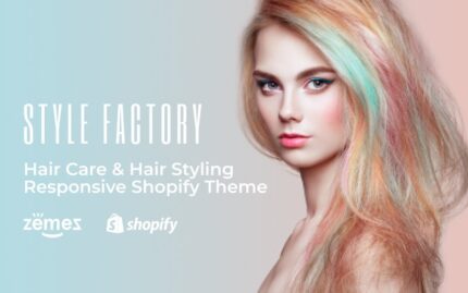 Style Factory - Hair Care & Hair Styling Responsive Shopify Theme