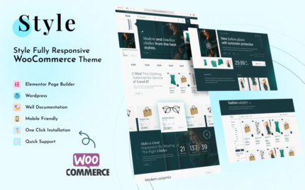 Style - Modern WordPress Elementor Theme