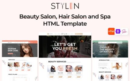 Stylen – Template HTML Salon Kecantikan, Salon Rambut dan Spa