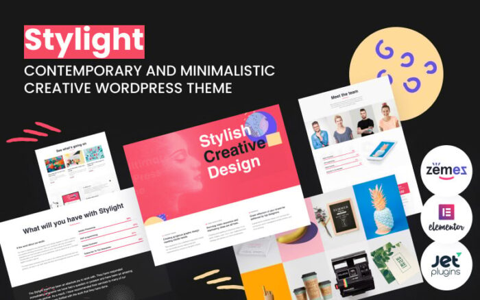 Stylight - Tema WordPress Kreatif Kontemporer dan Minimalis