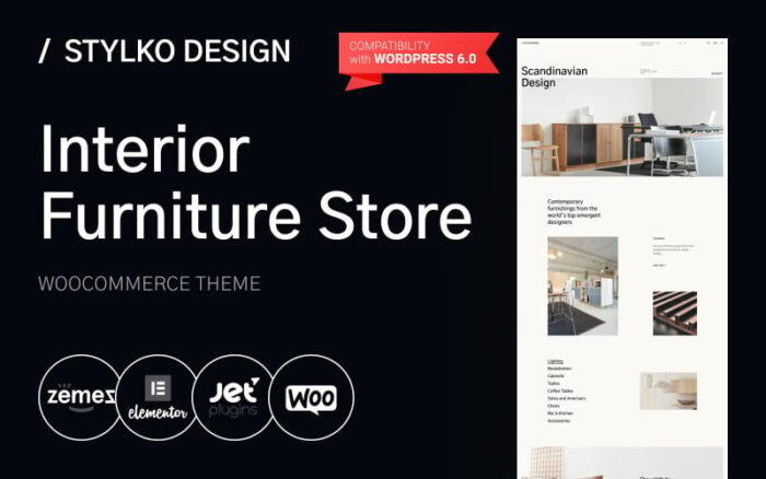 Stylko - Tema WordPress untuk Interior dan Perabotan Rumah