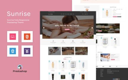 Sunrise - Spa | Facial | Massage PrestaShop Template