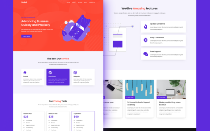 Sutal - Digital Agency HTML Template