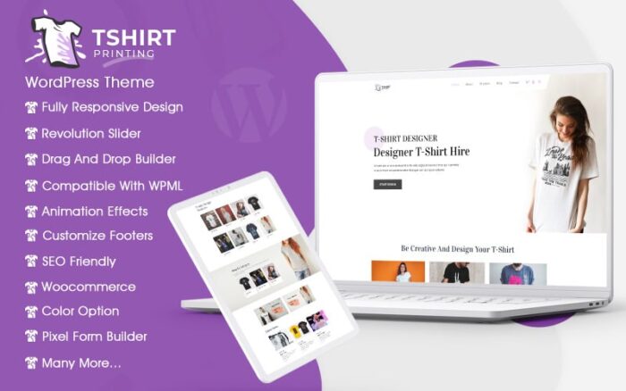 Tema WordPress Toko Sablon Kaos dengan Generator Konten AI