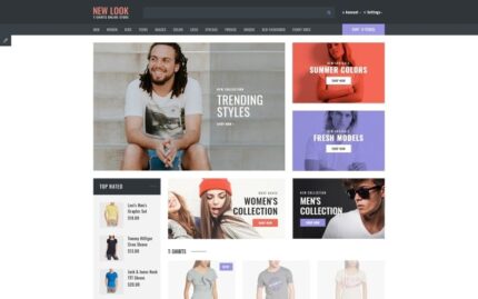 T-shirt Shop Responsive OpenCart Template