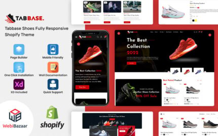 Tabbase - Multipurpose Footwear & Shoes Shopify 2.0 Theme